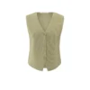 01-010103-504_99980 Yaya Vest 01-010103-504 Groen