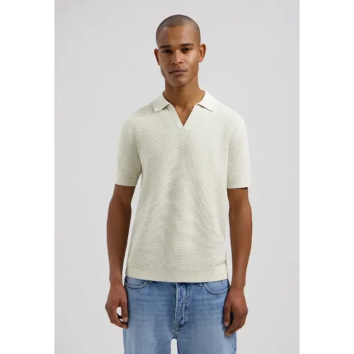 421018 Silver Birch2 Dstrezzed Polo Kostas 421018 102 Off-White