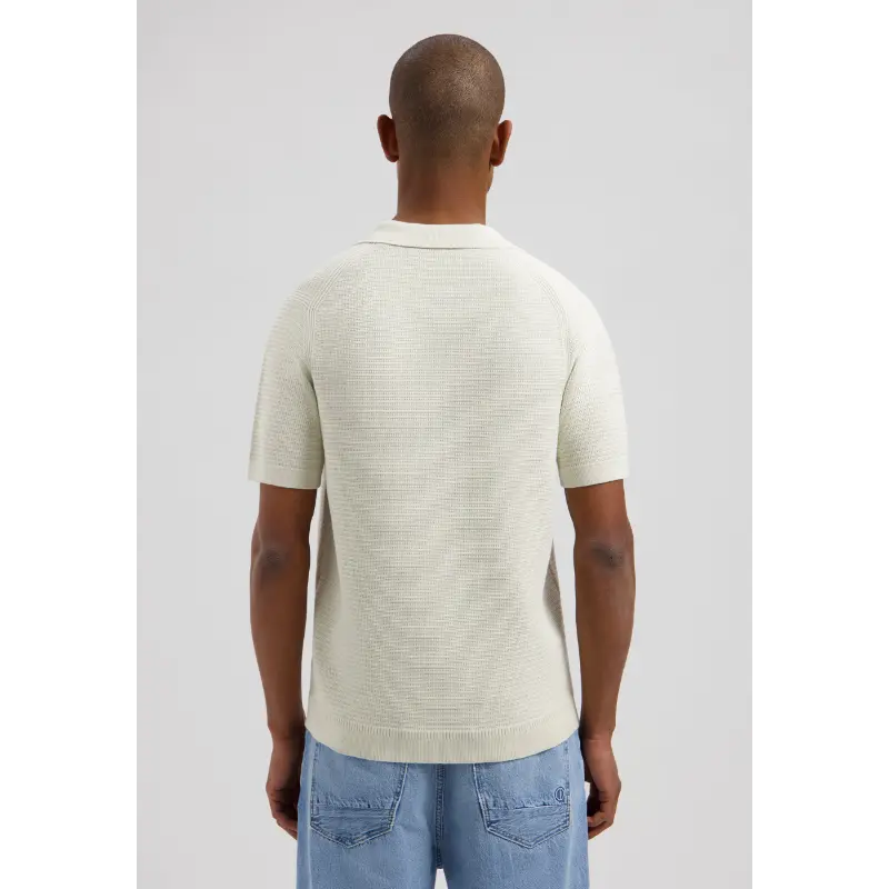 421018 Silver Birch3 Dstrezzed Polo Kostas 421018 102 Off-White