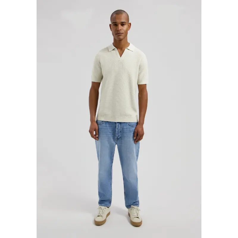 421018 Silver Birch5 Dstrezzed Polo Kostas 421018 102 Off-White