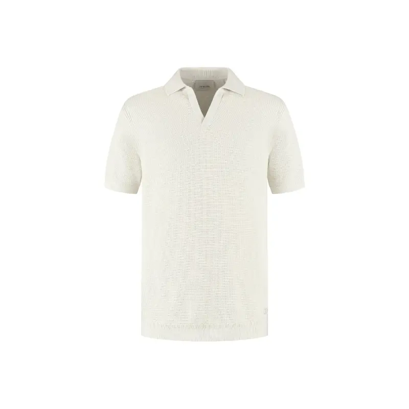 421018 Silver Birch6 Dstrezzed Polo Kostas 421018 102 Off-White
