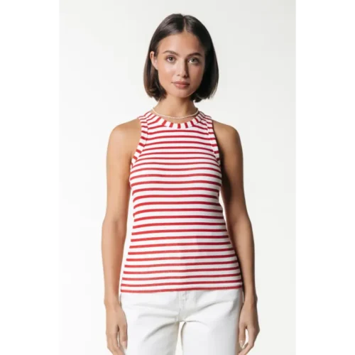 Colourful-Re_High-Summer-2025_660_WT216929_2 Colourful Rebel Top wt216929 Poppy Red