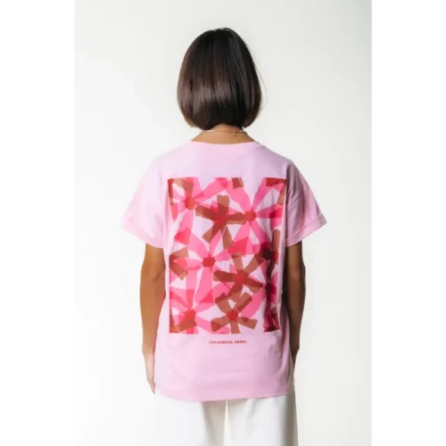 Colourful-Re_High-Summer-2025_673_WT116967_2 Colourful Rebel T-shirt wt116967 Fresh Pink