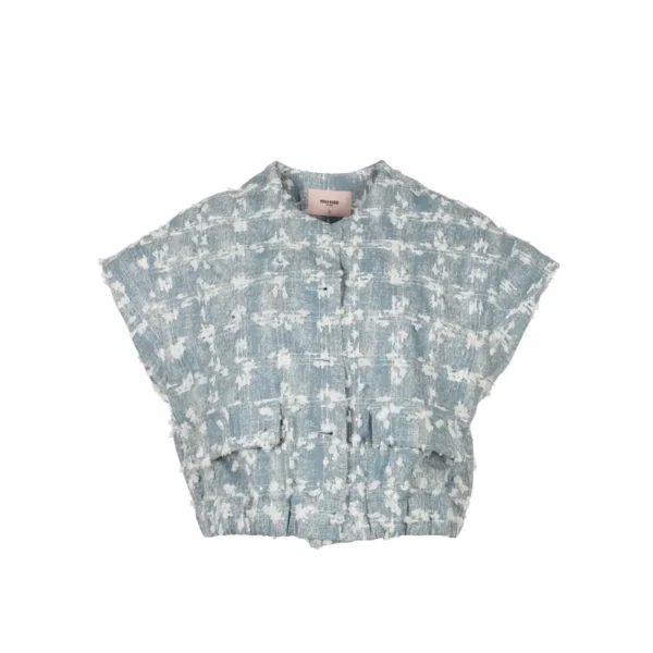 Freebird Gilet Gelena Blauw