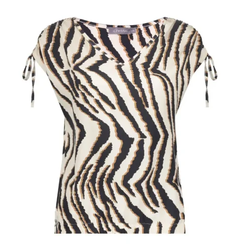 Geisha Top 53487-20 Beige/Bruin