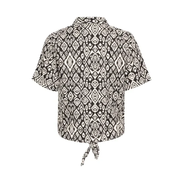 ICHI_MS-2025_204432_20122921-204432_2 Ichi Blouse Ihlinno 20122921 Zwart