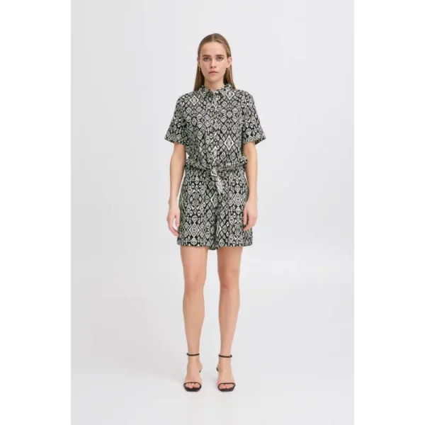 ICHI_MS-2025_204432_20122921-204432_5 Ichi Blouse Ihlinno 20122921 Zwart