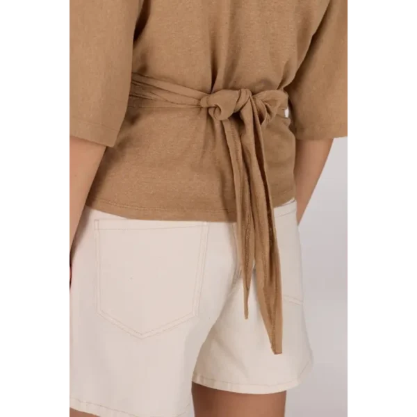 JANSEN-Amste_Hoogzomer-25_1303_FAUVE-HS25_6 Jansen Amsterdam T-shirt Fauve hs25 Bruin