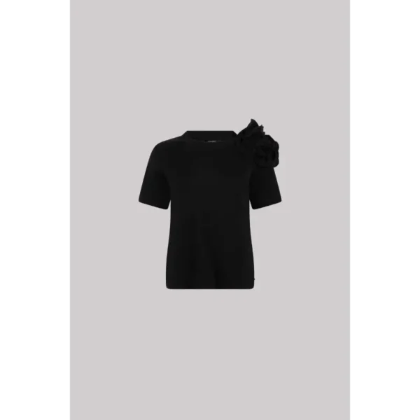 JANSEN-Amste_Zomer-25_999_ROXY-SS25_2 Jansen Amsterdam T-shirt Roxy Zwart