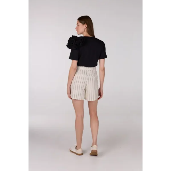 JANSEN-Amste_Zomer-25_999_ROXY-SS25_6 Jansen Amsterdam T-shirt Roxy Zwart