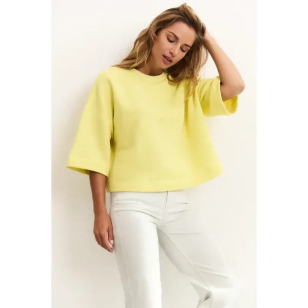 Yaya Sweater 01-109087-504 Geel