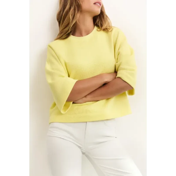 Yaya Sweater 01-109087-504 Geel