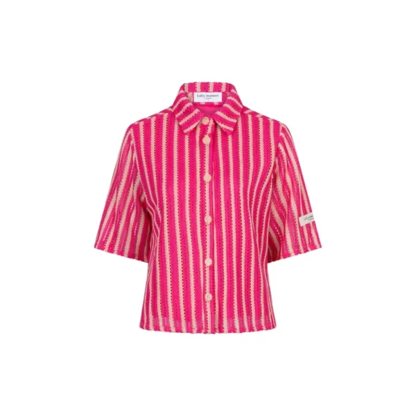 Lofty Manner Blouse Sanaa qd05 Roze