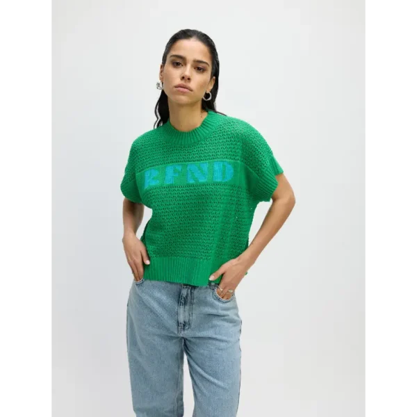 R2503698667_700_01 Refined Department Top Bianca r2503698667 Groen