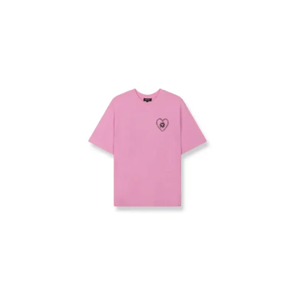R2503722636_300_03 Refined Department T-shirt Maggy r2503722636 Roze