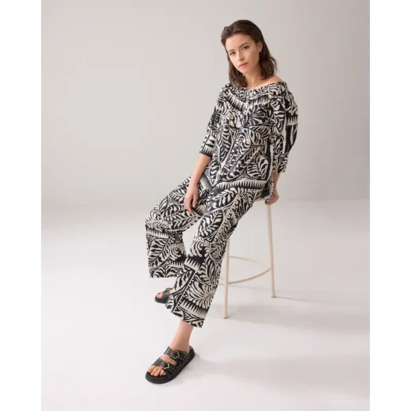 Summum Broek 4s2824-12223 Zwart