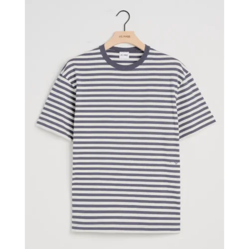 JC Rags T-Shirt 095833 johnny blauw 2831 ombre blue Blauw