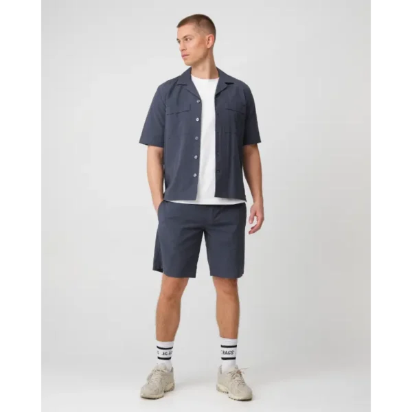 095846_004_14 JC Rags Overhemd Aaron 095846 Blauw