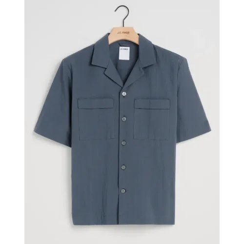 JC Rags Overhemd Aaron 095846 Blauw