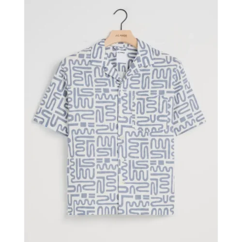 JC Rags Overhemd Alberto 095847 Blauw