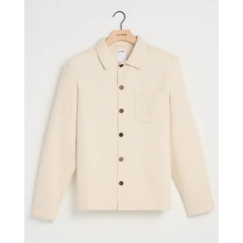 JC Rags Overshirt Roux 095863 Off-White