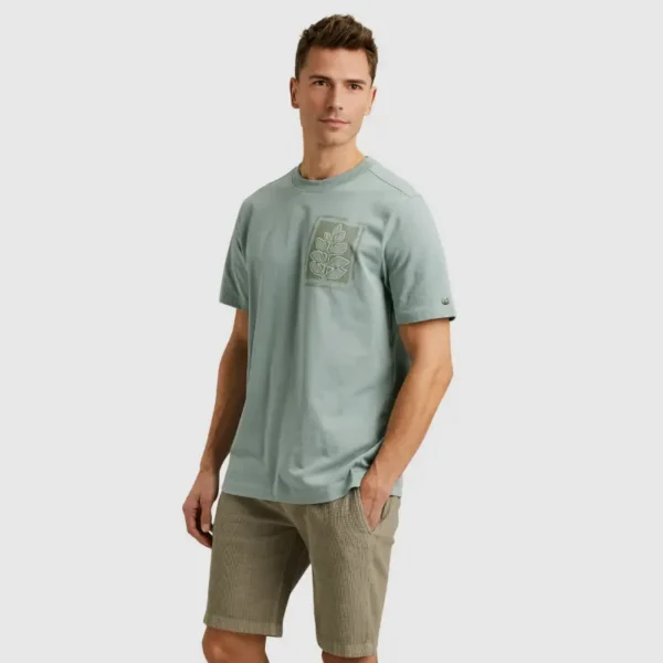 Cast-Iron_CI-25-05_5225_CTSS2505586-5225_4 Cast Iron T-Shirt Jersey ctss2505586 Groen