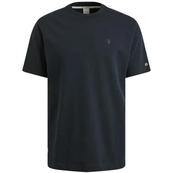 Cast-Iron_CI-25-05_5287_CTSS2505587-5287 Cast Iron T-Shirt Jersey ctss2505587 Donkerblauw