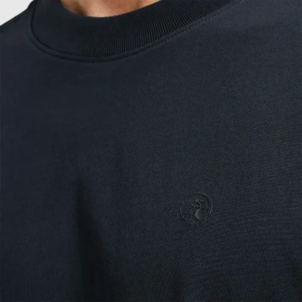 Cast-Iron_CI-25-05_5287_CTSS2505587-5287_7 Cast Iron T-Shirt Jersey ctss2505587 Donkerblauw