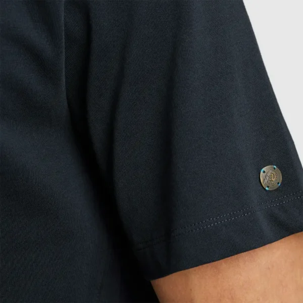 Cast-Iron_CI-25-05_5287_CTSS2505587-5287_8 Cast Iron T-Shirt Jersey ctss2505587 Donkerblauw