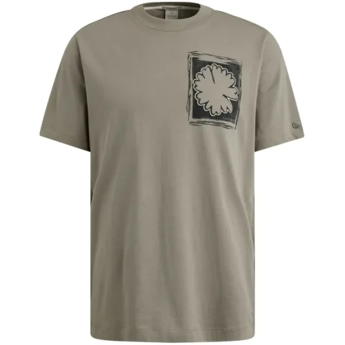 Cast Iron T-Shirt Jersey ctss2505586 Grijs