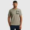 Cast Iron T-Shirt Jersey ctss2505586 Grijs
