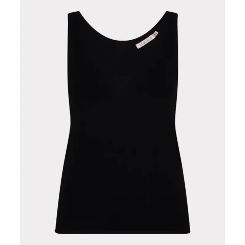 Esqualo Top hs25.07207 Zwart