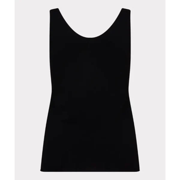 EsQualo_2025-High-Summer_000_HS25.07207_3 Esqualo Top hs25.07207 Zwart