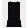 Esqualo Top hs25.30205 Zwart
