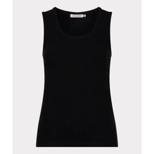 Esqualo Top hs25.30205 Zwart