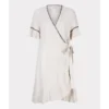 Esqualo Jurk hs25.28218 Off-White