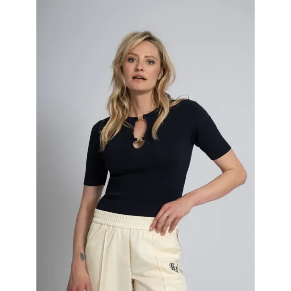 FH navy night top 2502 Fifth House Top Glaze FH7-696 2502 Donkerblauw