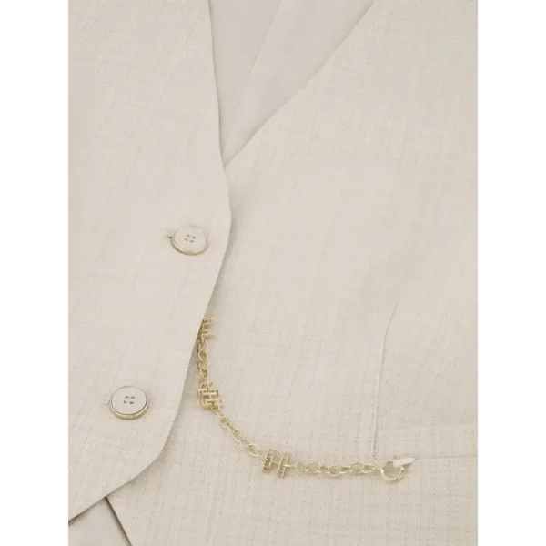 Fifth House Gilet Gabriel FH1-623 2502 Off-White