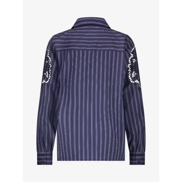 FH6628_2502_7824_3 Fifth House Blouse Georgie FH6-628 2502 Donkerblauw