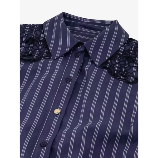 FH6628_2502_7824_5 Fifth House Blouse Georgie FH6-628 2502 Donkerblauw