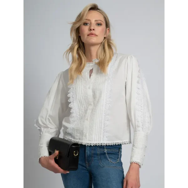 FH6641_2502_1027_1 Fifth House Blouse Geneve FH6-641 2502 Star White