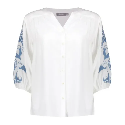 Geisha Blouse 53340-81 Wit