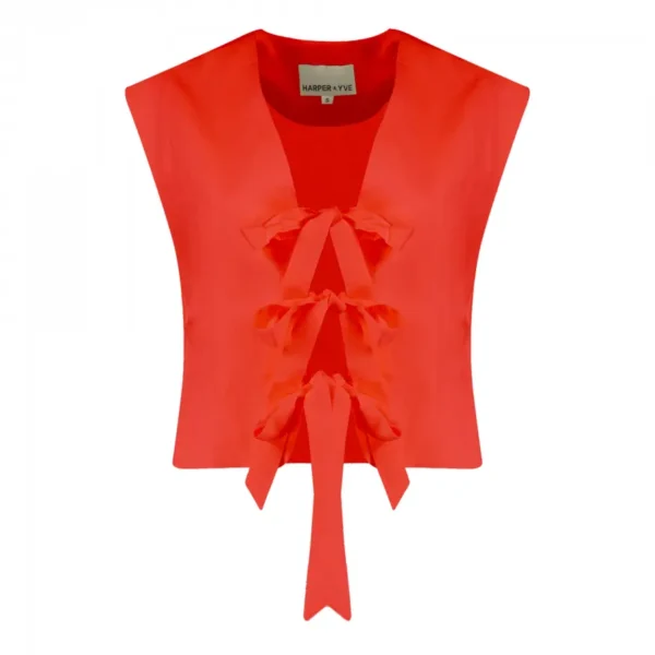 Harper&Yve Top Shelby hs25p202 Rood