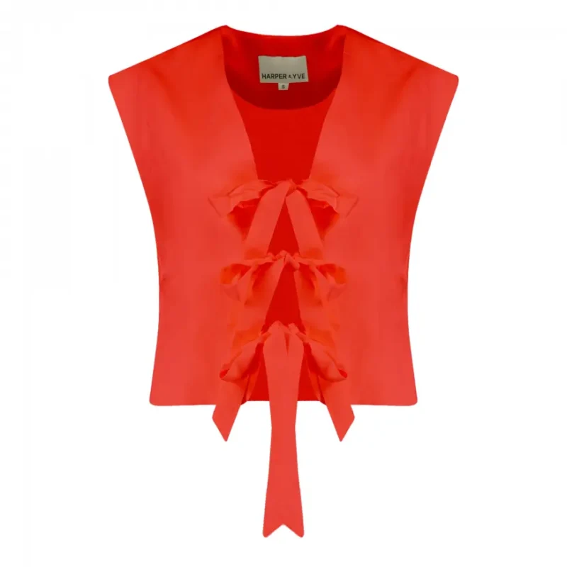 Harper&Yve Top Shelby hs25p202 Rood