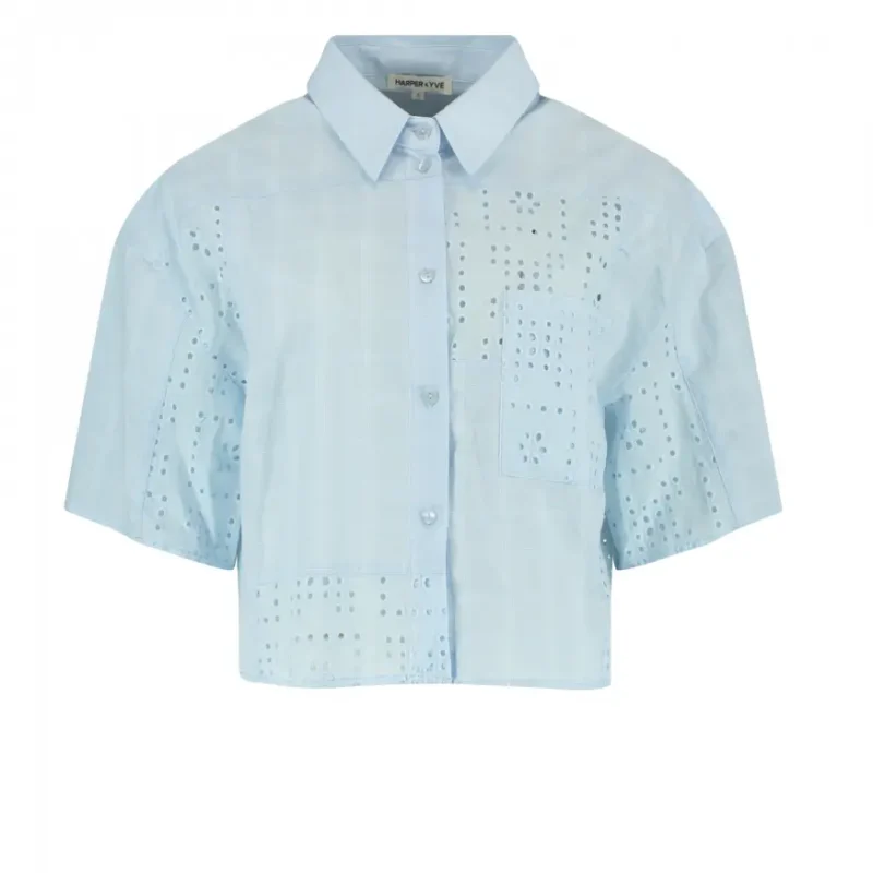 Harper-&-Yve_Summer-2025_402_HS25P410 Harper&Yve Top Tyra hs25p410 Blauw