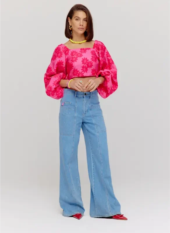 Harper-&-Yve_Summer-2025_620_HS25J408_2 Harper&Yve Blouse Evi hs25j408 Roze