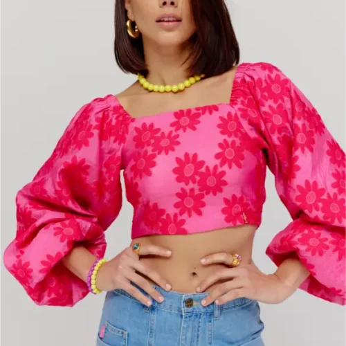 Harper&Yve Blouse Evi hs25j408 Roze