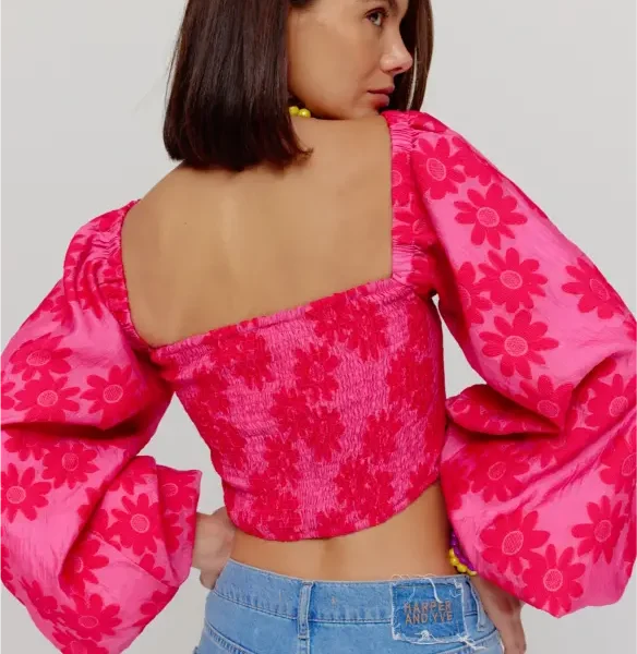 Harper-&-Yve_Summer-2025_620_HS25J408_5 Harper&Yve Blouse Evi hs25j408 Roze