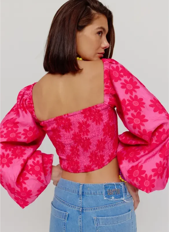 Harper-&-Yve_Summer-2025_620_HS25J408_5 Harper&Yve Blouse Evi hs25j408 Roze