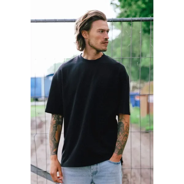 Kultivate_Spring-2025_159_2301050201_3 Kultivate T-Shirt Luxury Drip 2301050201 Anthraciet